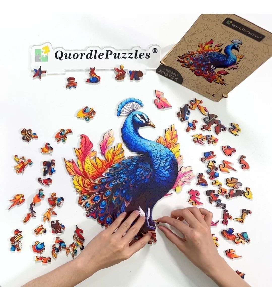 Zestaw Puzzli Quordle Puzzles rozmiar S nowy okazja na prezent