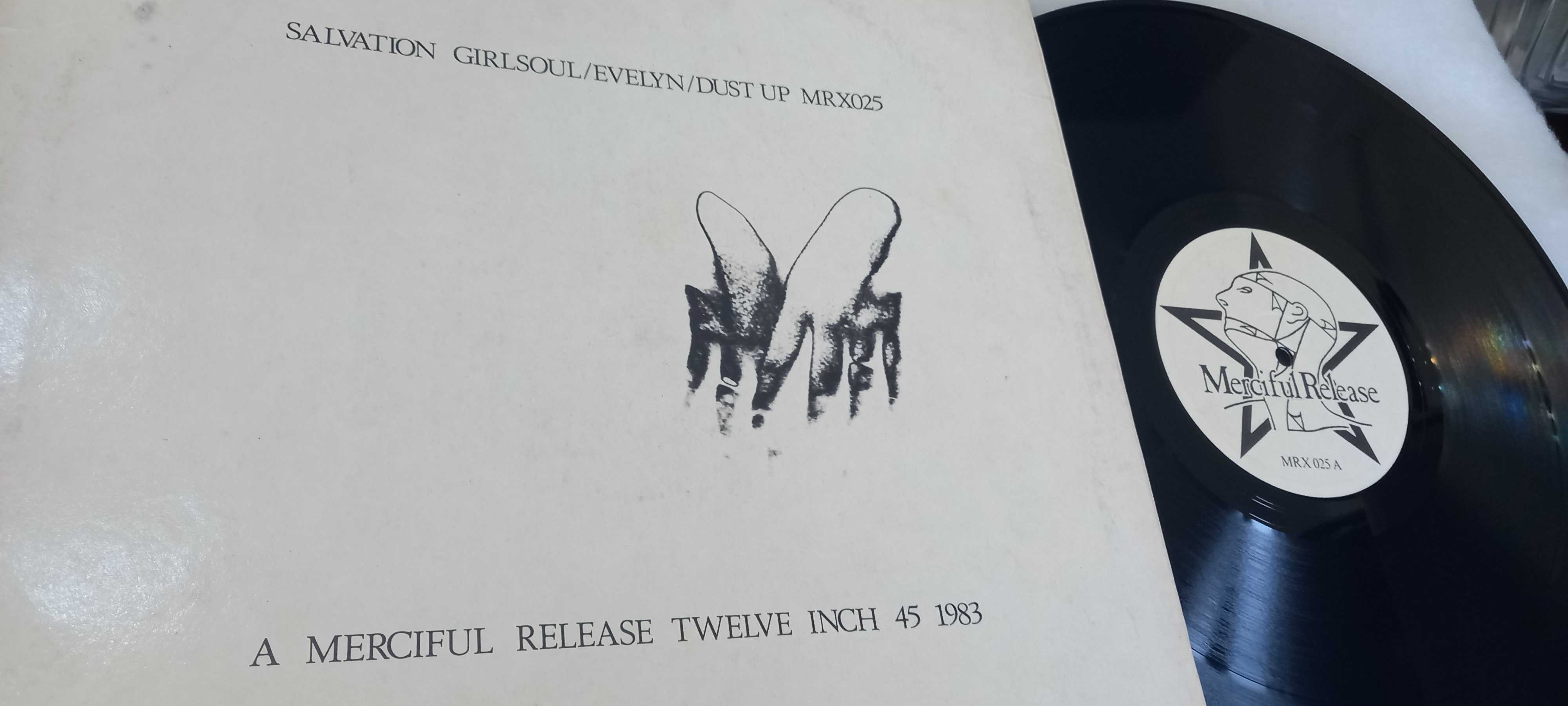 Salvation – Girlsoul Maxi 12" Raro Gótico 1983 Sisters of Mercy