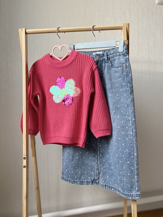 Сукня, комбінезон, куртка, джинси, одяг для дівчаток та малюків