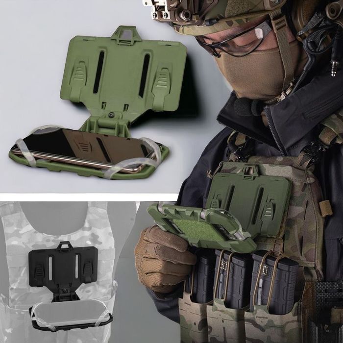 Підсумок для телефону на бронежилет, плитоноску, РПС Чохол для телефон