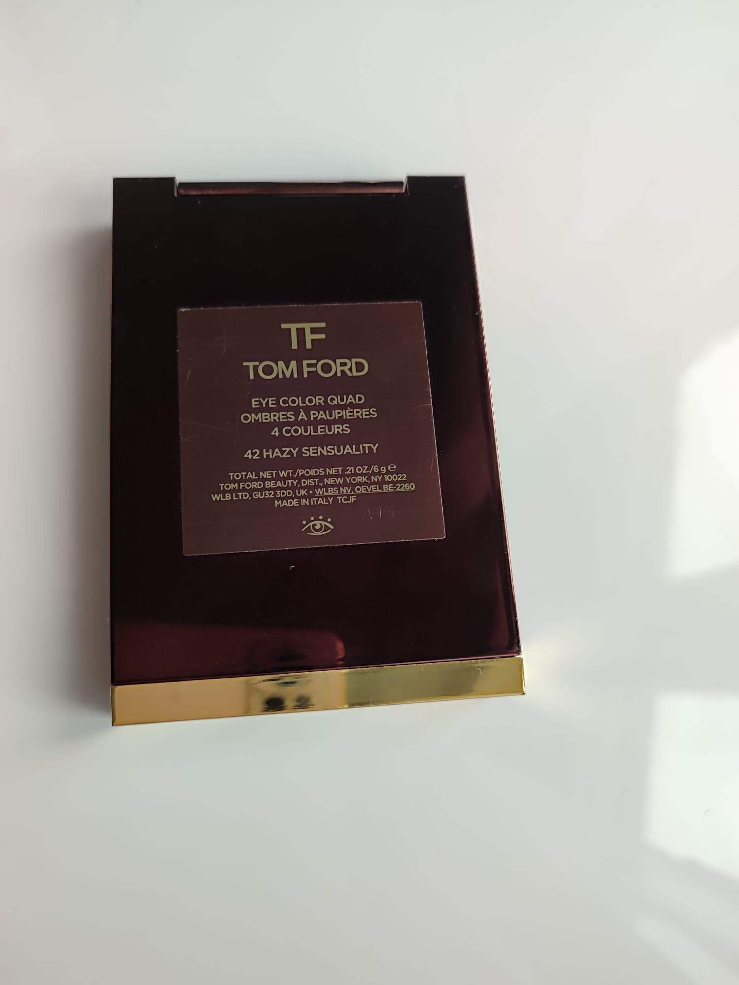 Tom Ford Eye Color Quad paletka 42 Hazy Sensuality wet dry cienie