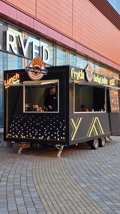 Przyczepa Gastronomiczna -PREMIUM- 6.00 x 2.40