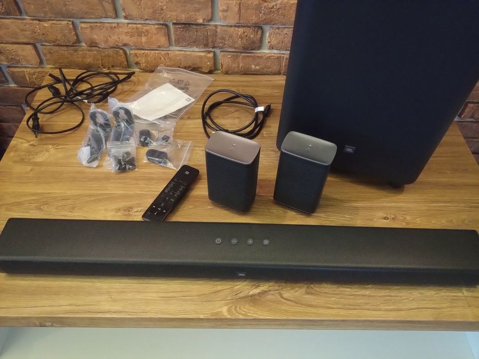 Soundbar JBL BAR 5.1 , odłączane satelity, 510W ,subwoofer
