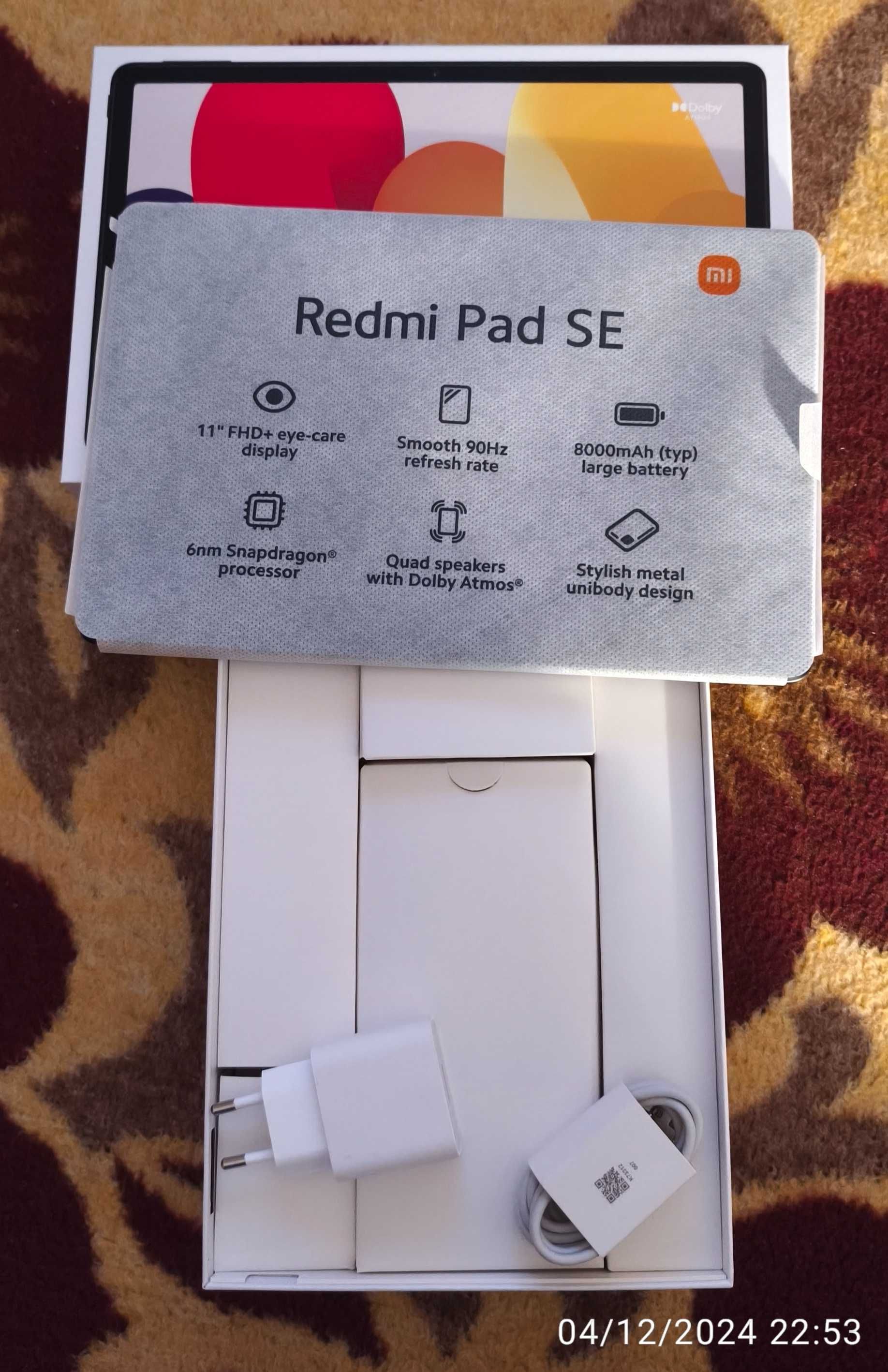 Xiaomi Pad se 11 4Gb 128Gb Cinza