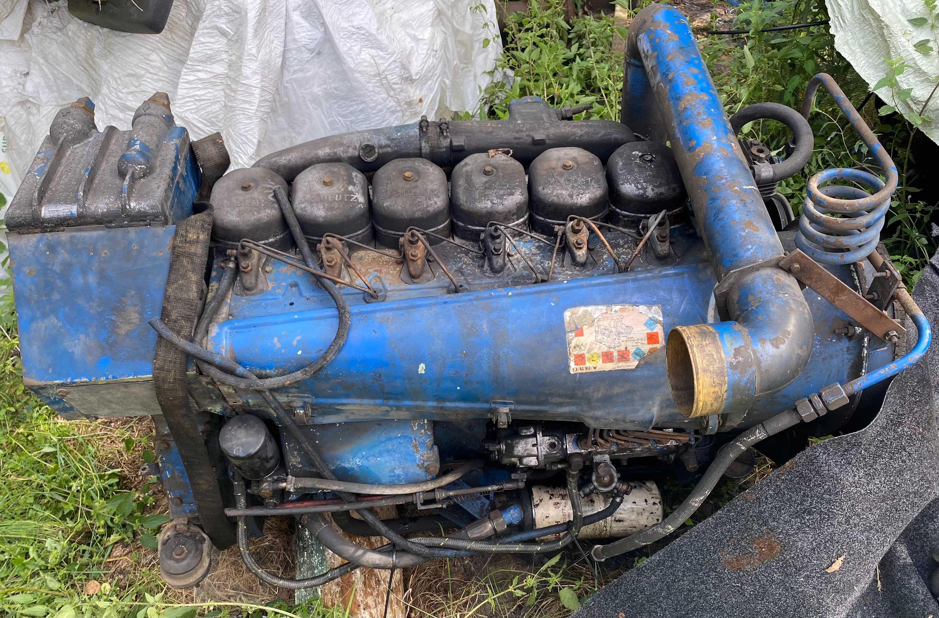 Silnik DEUTZ 6-cylindrowy BF6L913