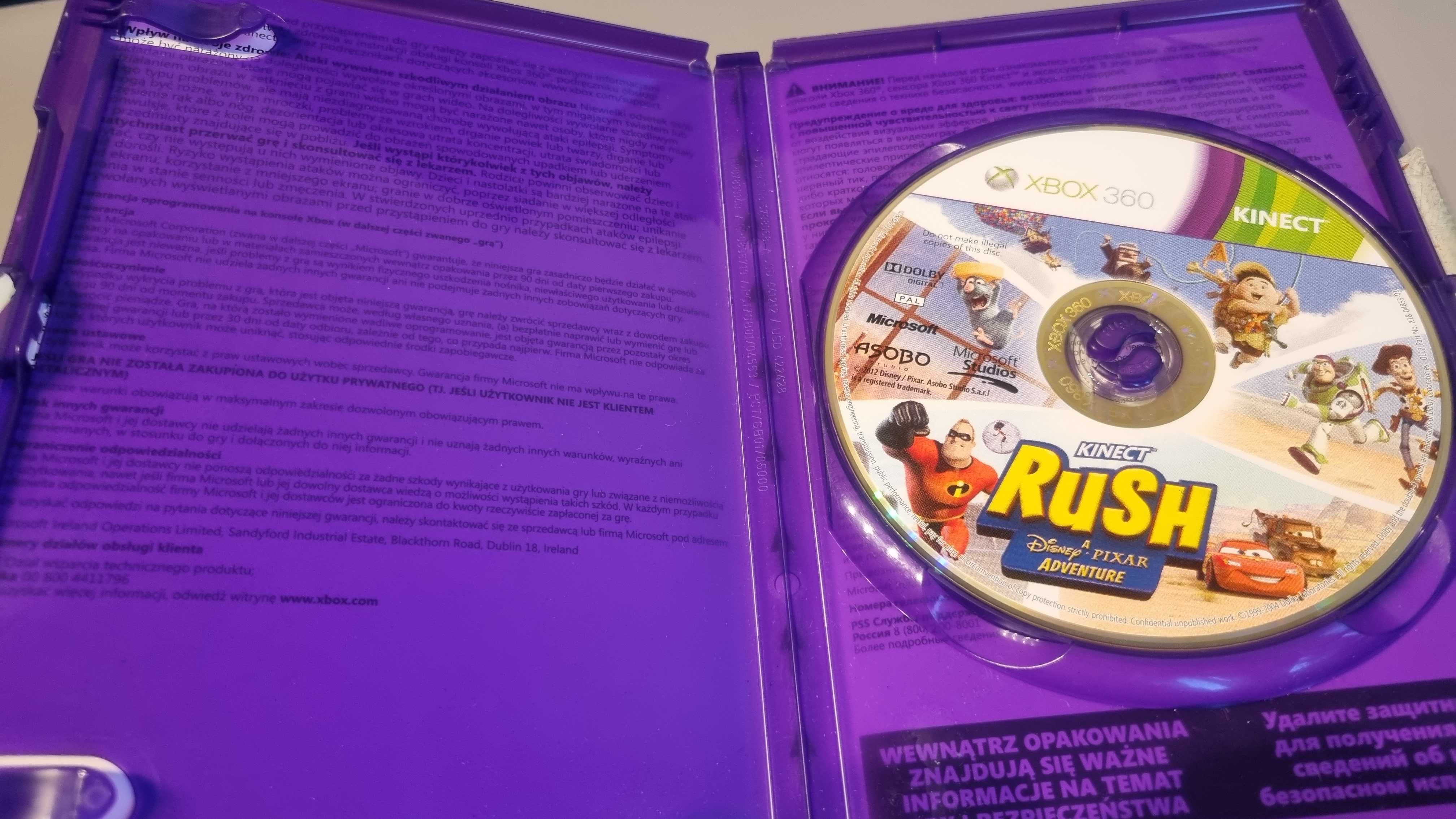 Kinect Rush Xbox 360 [Wersja PL] Stan: Idealny