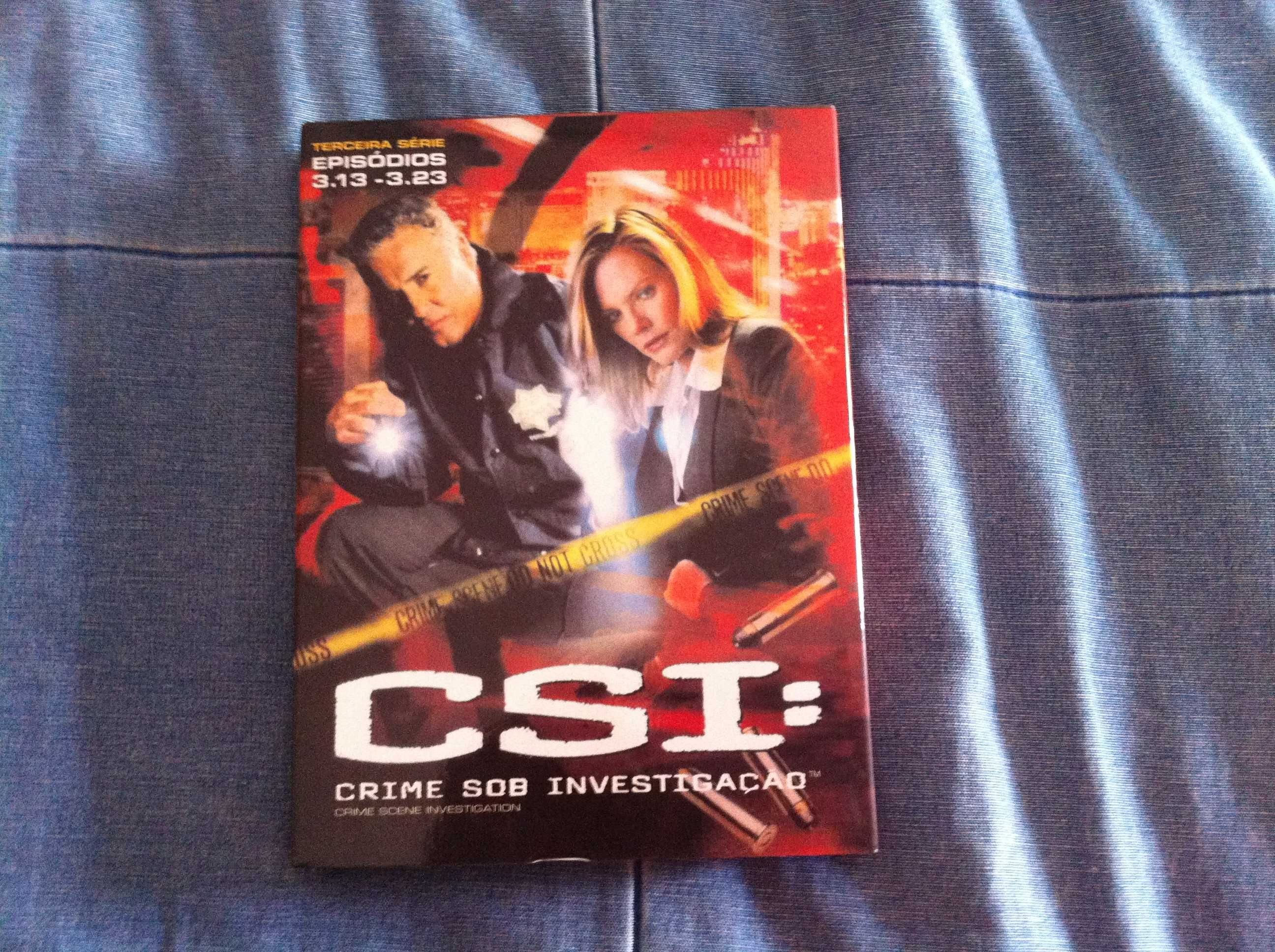 DVD's CSI Las Vegas e Miami temporadas completas