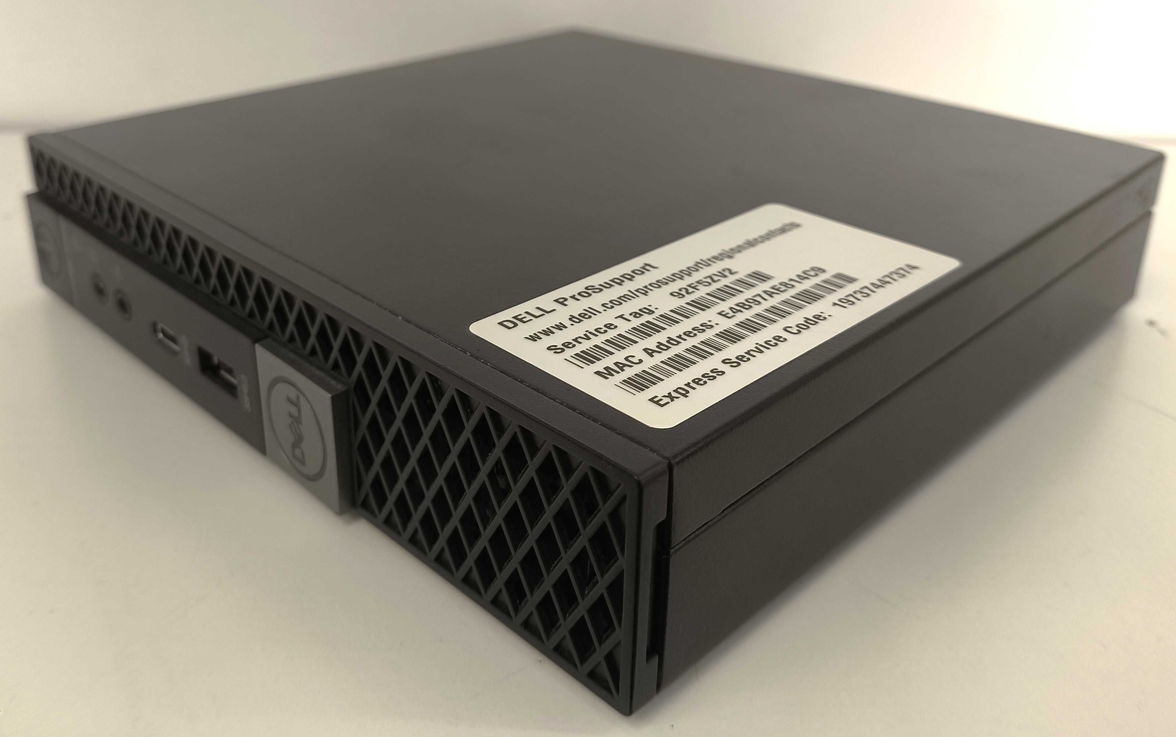 Komputer DELL Micro PC Core i5 8 gen 8GB 256GB + 750GB WiFi Windows 11