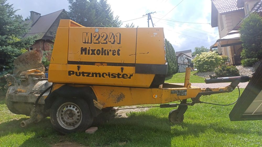 Mixokret M 2241 putzmeister agregat do wylewek