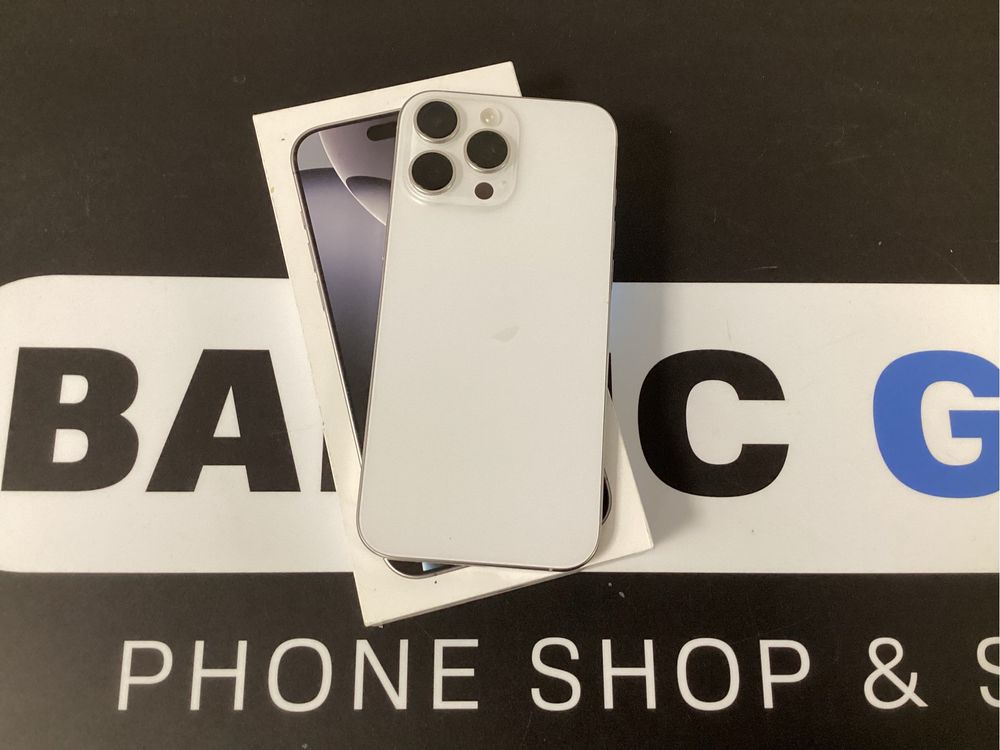 Sklep bardzo ladny Apple Iphone 16 Pro Max 256gb white bateria 100%