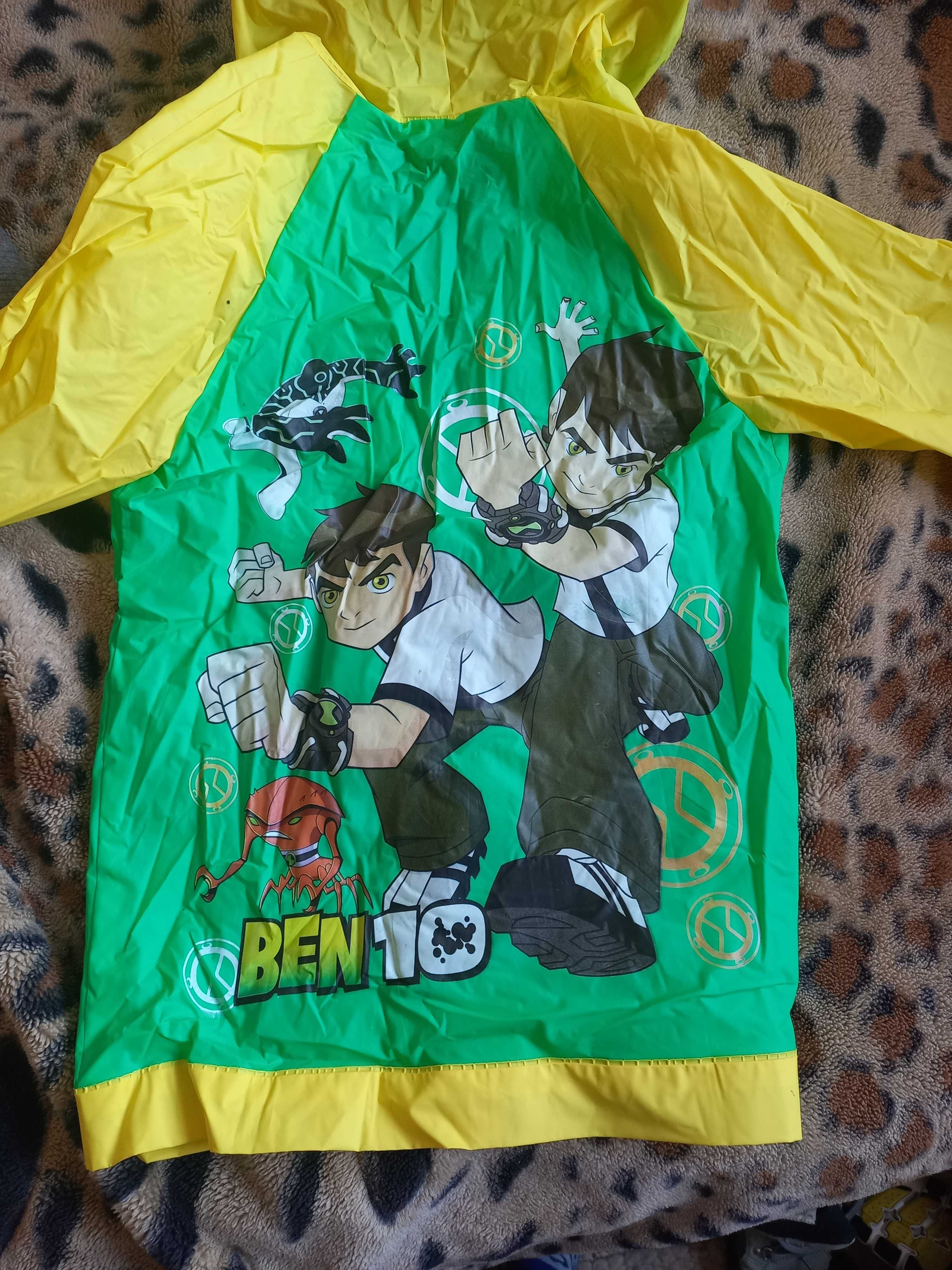 Дождевик детский ПВХ  Ben 10 на рост 122 см.