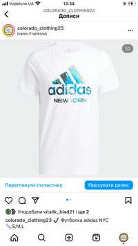 Футболка adidas NYC Оригінал нова!