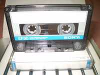 Аудиокассеты SONY EF 90 в отличном состоянии. Производство Японии