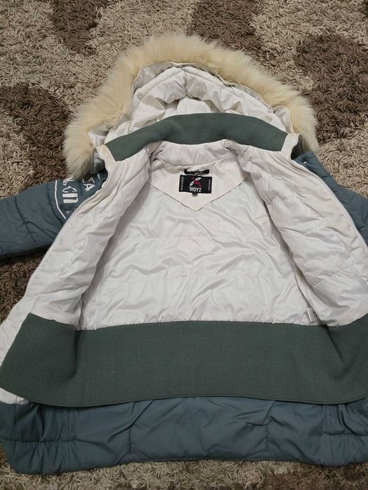 Пуховик для дівчинки 32 розмір