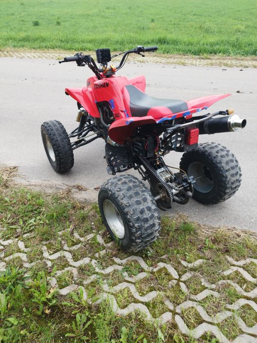 Quad Bashan 200  LED wyciągarka