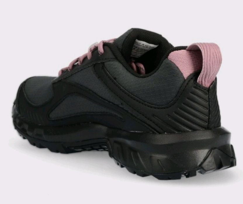 Жіночі кросівки reebok ridgerider 6 gtx core black/infused lilac