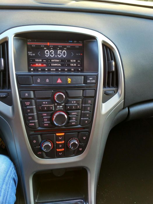 Opel Astra J Rádio Android GPS DVD Bluetooth USB