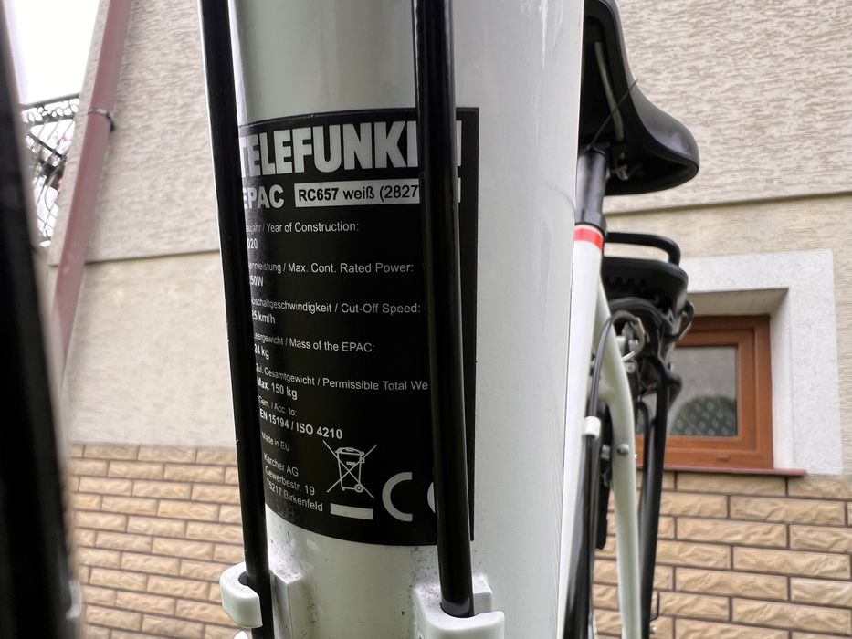 Elektryczny rower TELEFUNKEN 28" RC657 Multitalent