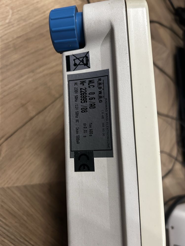 Waga laboratoryjna jubilerska  Radwag wlc 0,6/a0 waga do zlota