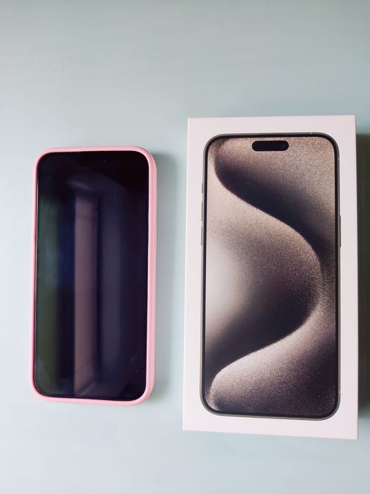 iPhone 15 Pro Max 256GB Natural Titanium Official