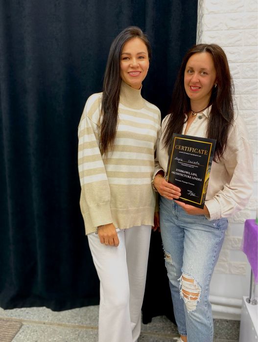 Перманентний макіяж татуаж губи брови міжвійка ПМ