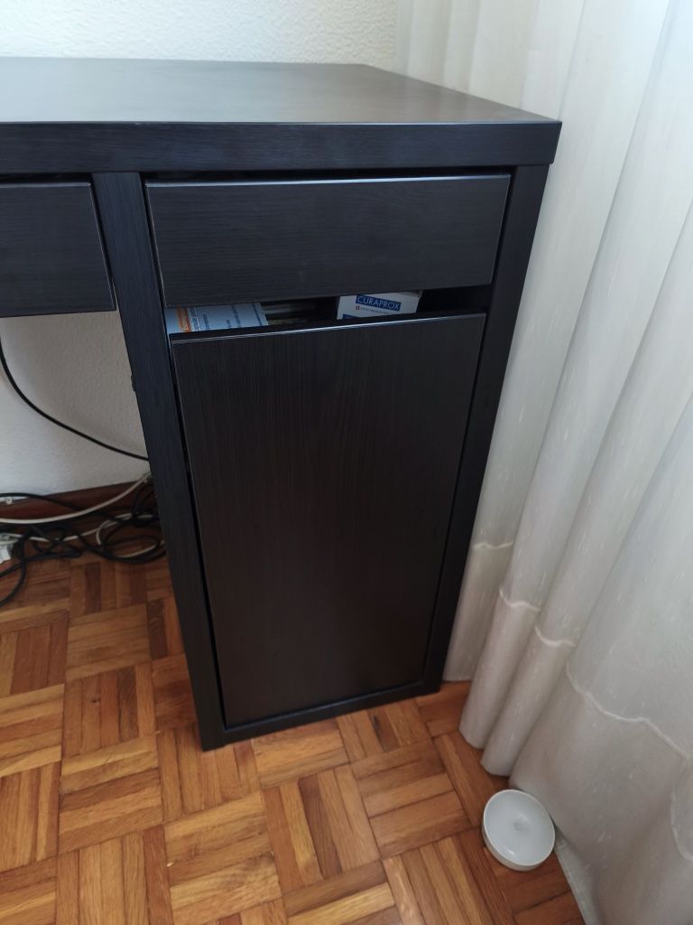 Secretária MICKE IKEA Preta Excelente Estado