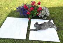 ATEM Płytki 2 cm na Taras Ogrodowy 60x60 BETON BLANCO Gres Szkliwiony