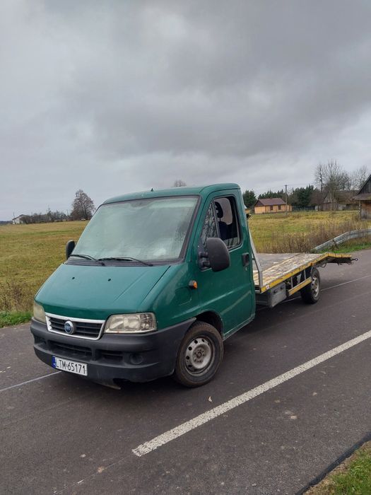 Autolaweta Fiat Ducato 2004r 2.8JTD/Przewóz Pojazdów/1440Kg Ładowności