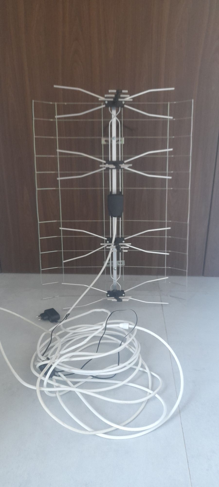 Antena siatkowa + kable