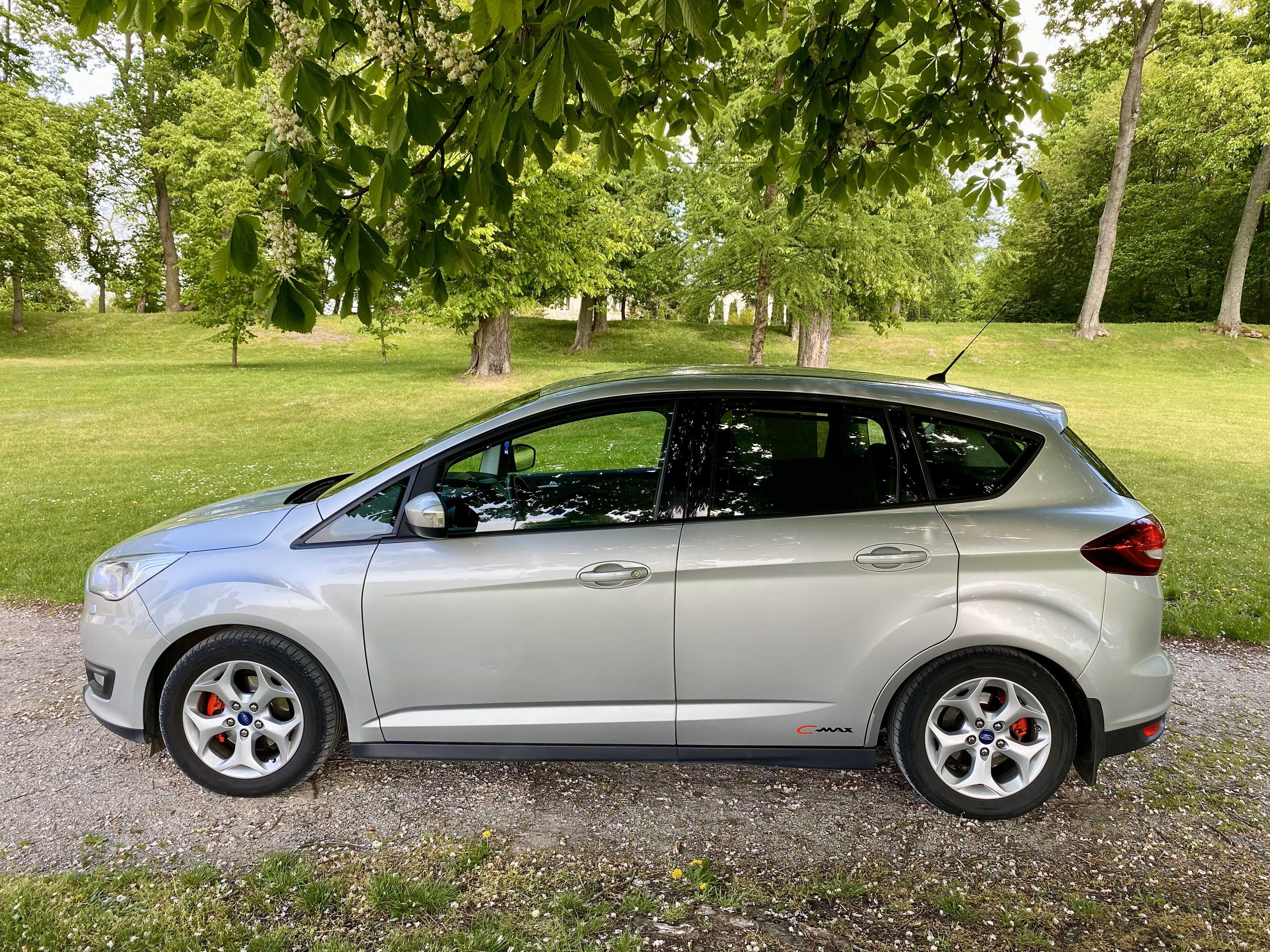 Ford C-Max 1.5 TDCi 120KM • Zadbany • Garażowany • Hak • 2 kompl. kół