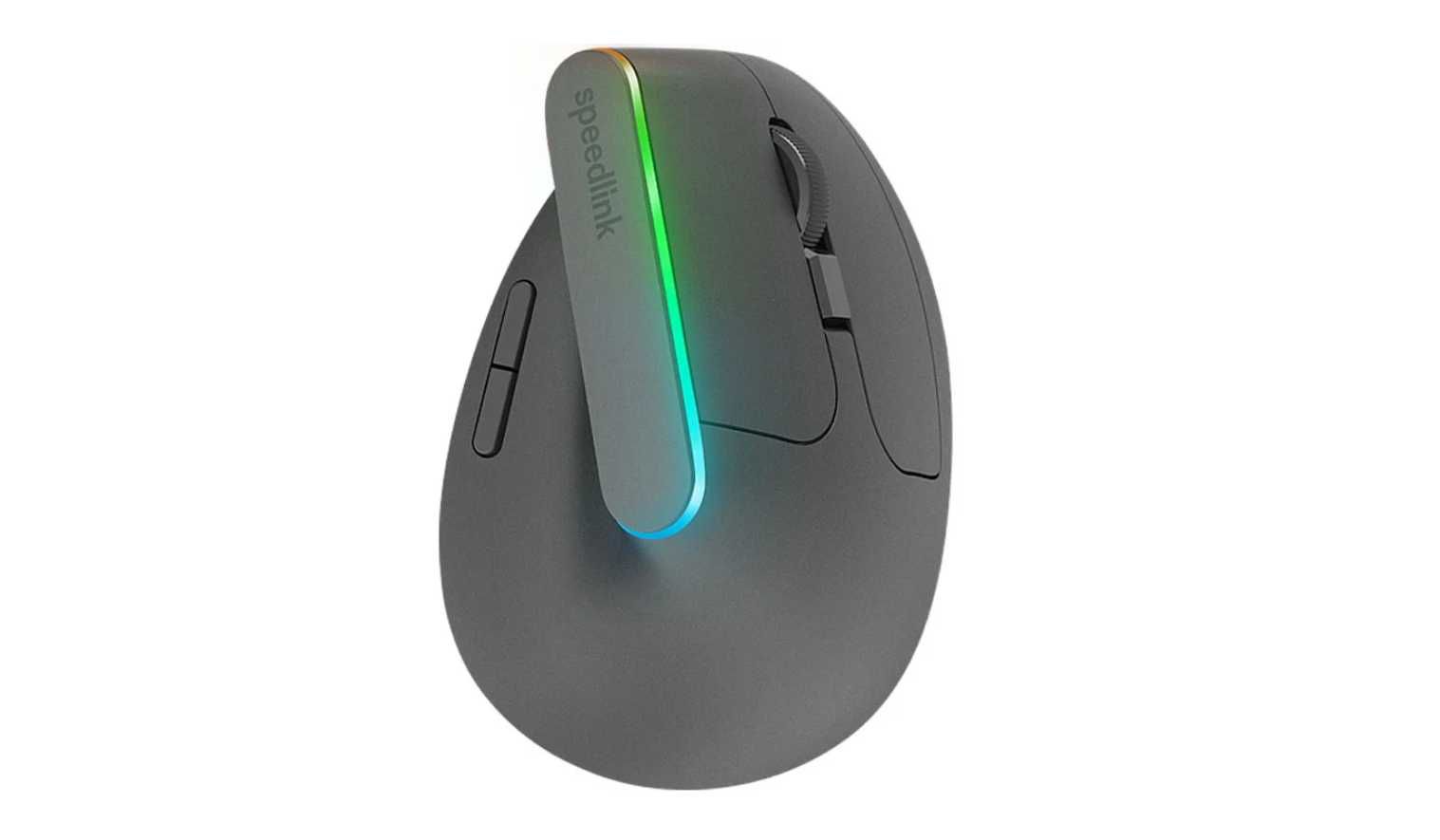 Myszka bezprzewodowa pionowa SpeedLink RGB akumulator 500 mAh 1600 dpi