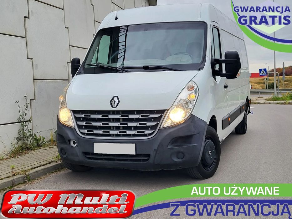 Renault Master L3H2  L3H2 Bluetooth Czujniki parkowania Zarejestrowany ZAMIANA GWARANCJA!
