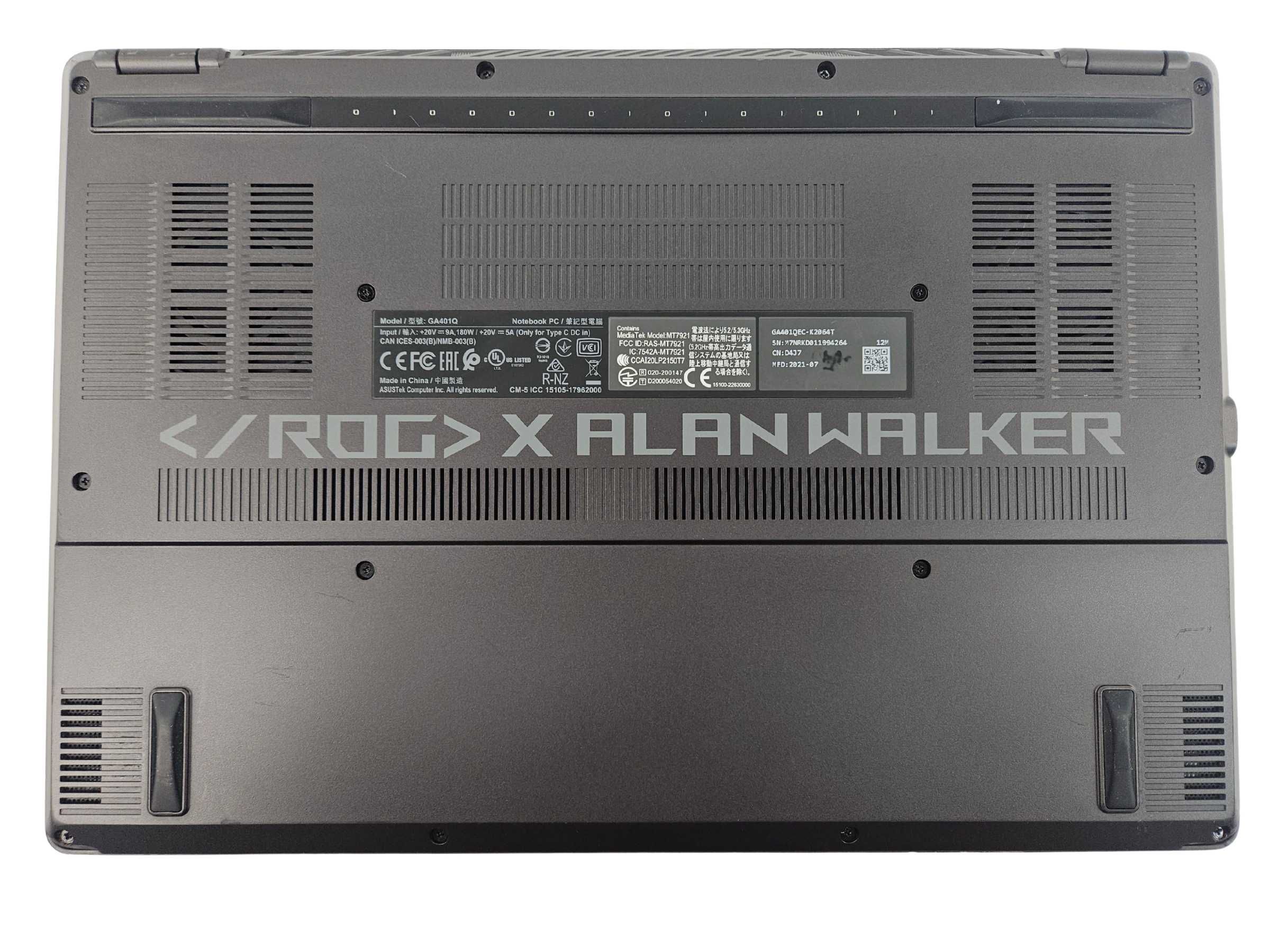 Asus ROG Zephyrus G14 Alan Walker SE QHD|Ryzen 9 5900HS|RTX 3050Ti