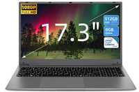 Laptop SGIN X17 17 cali 8GB, 512 SSD, Celeron Quad-Core 2,8 Ghz FHD