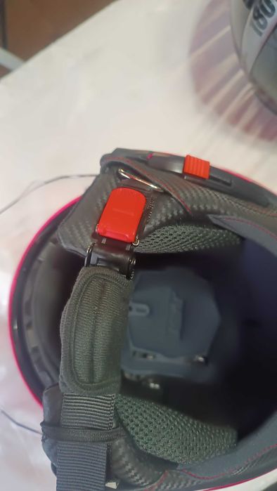 Capacete KYT d-city - liso - fuxia fluo - rosa Tamanho S