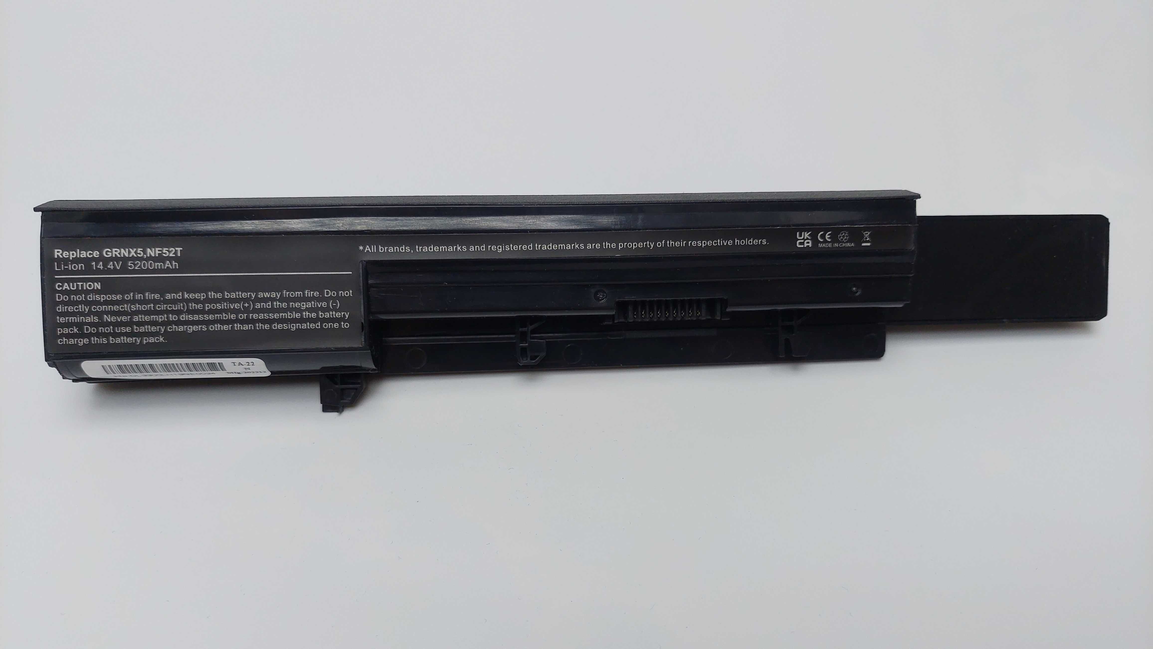 Новая батарея аккумулятор для ноутбука Dell 5200mAh 14.8V