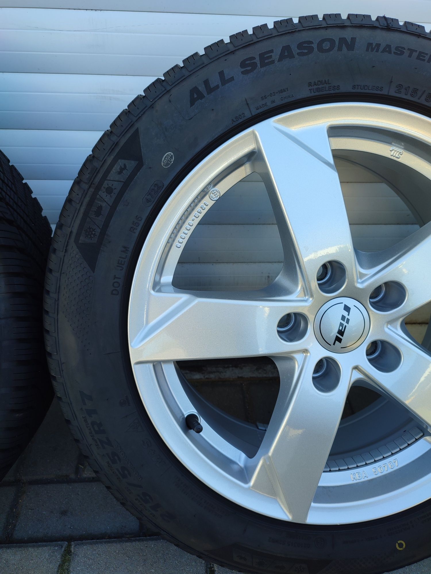 Felgi aluminiowe Rial 17", 5x120 , Opel, jak NOWE, (nr 18)