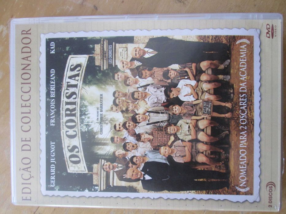 DVD Os Coristas, de Christophe Barratier - ed. colecionador - 2 discos