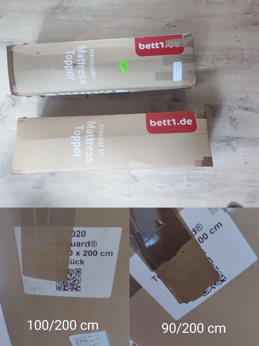 Materac nawierzchniowy/ topper bett1