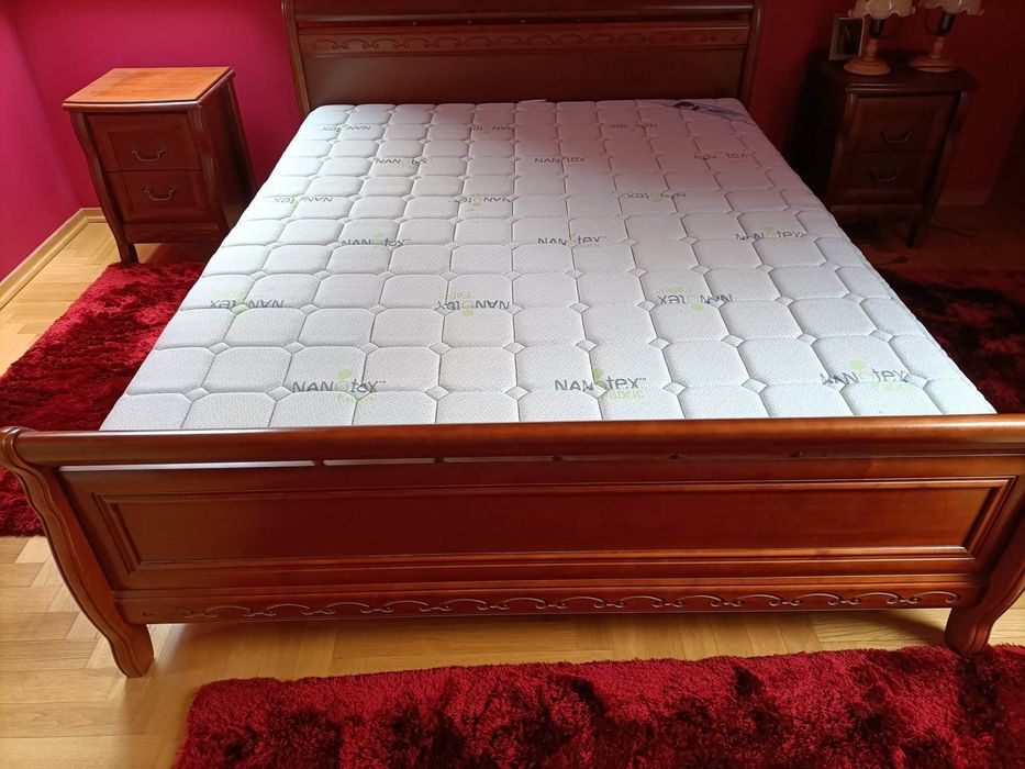 Zestaw mebli Venezia łóżko 160x200 materac perdormire