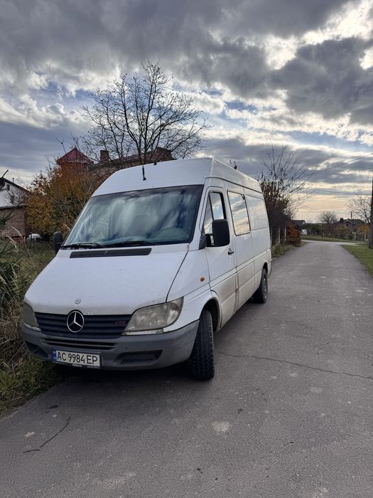 Mercedes bens sprinter 2.2 на ходу, все арацює