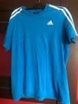 T-shirt adidas niebieski M