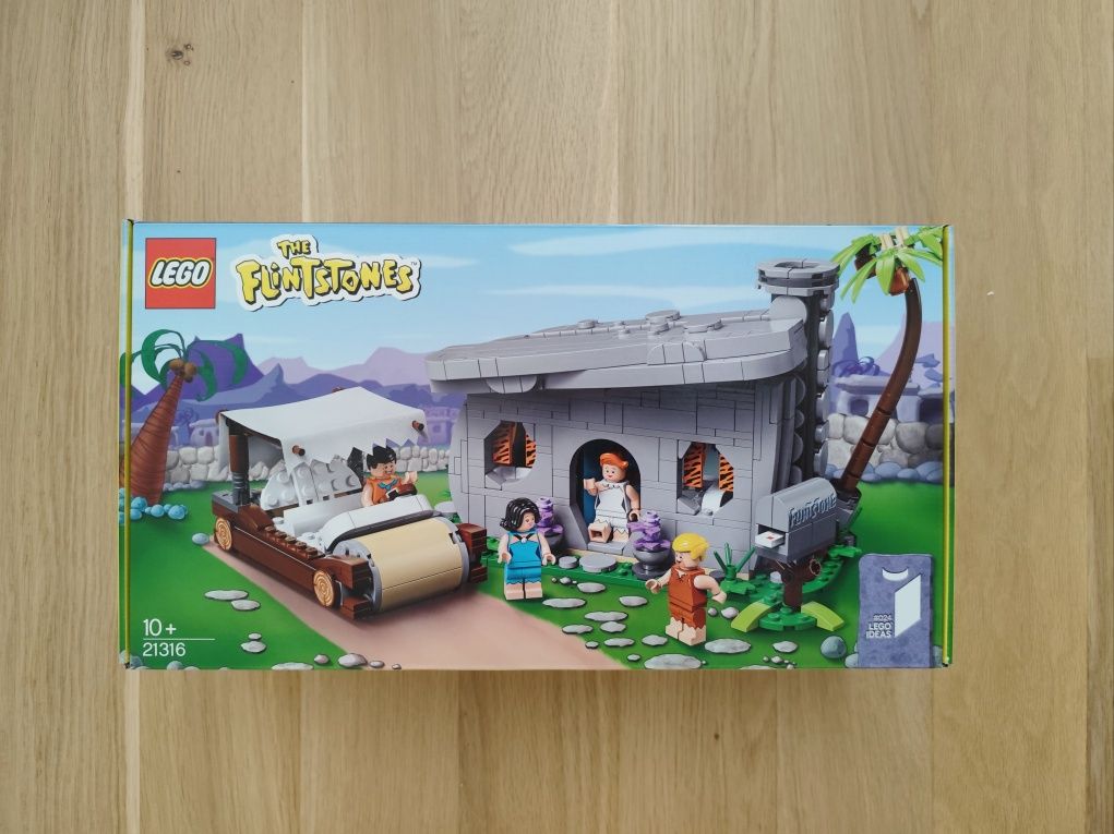 Nowe LEGO 21316 The Flinstones, zaplombowane