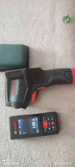 Laser medidor e medidor de temperatura Bosch