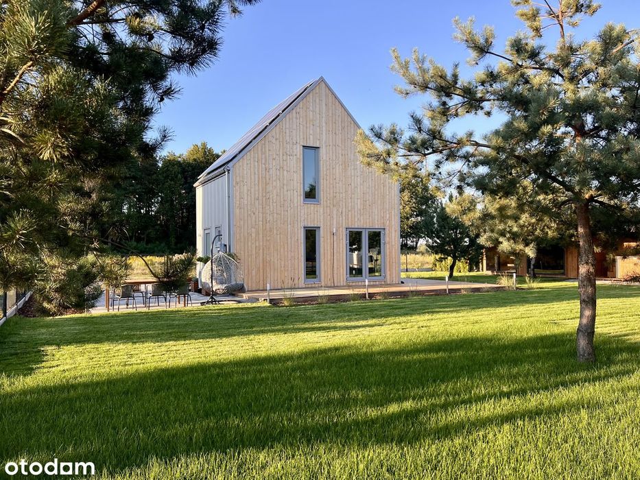 Działka 750m2 dom 52m2 całoroczny domek letniskowy rzeka las siedlisko