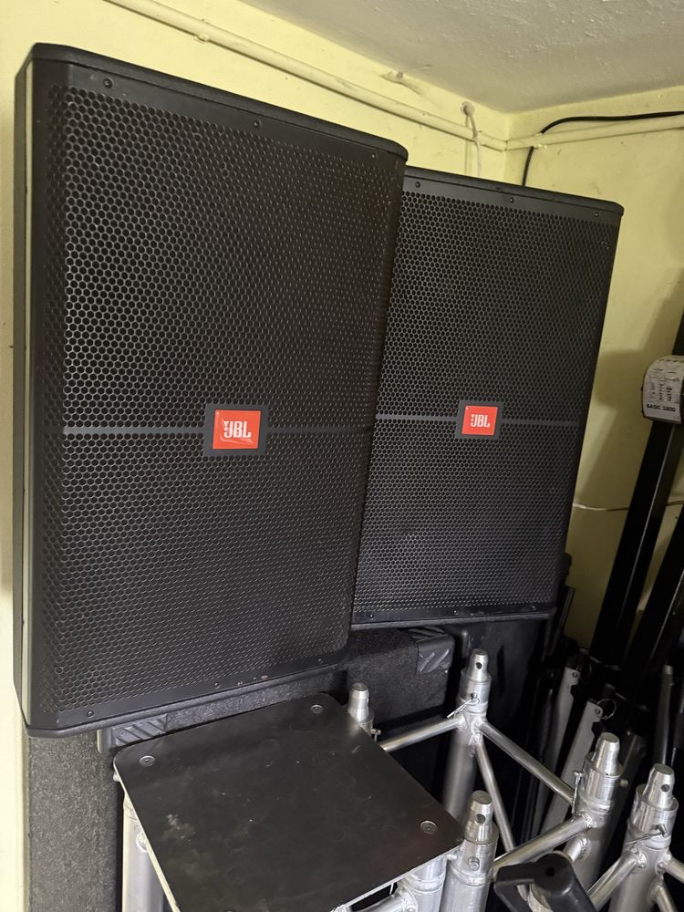 Kolumny JBL SRX 715 + QSC PLX 3602