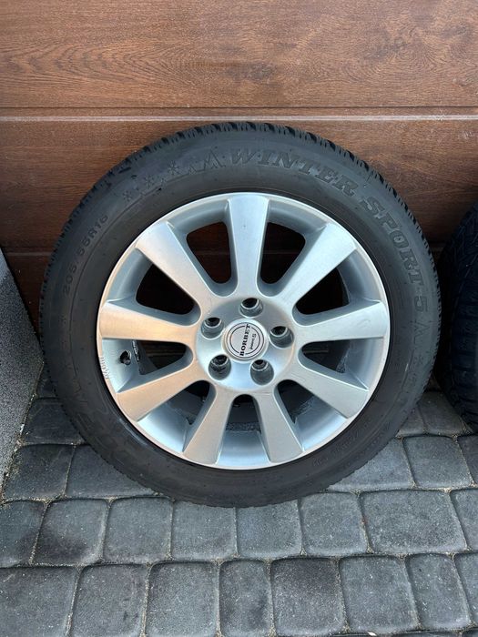 KOŁA ZIMOWE AUDI/SEAT/VW 16 CALI / 5x112 / 57.1 / OPONY 205/55/16