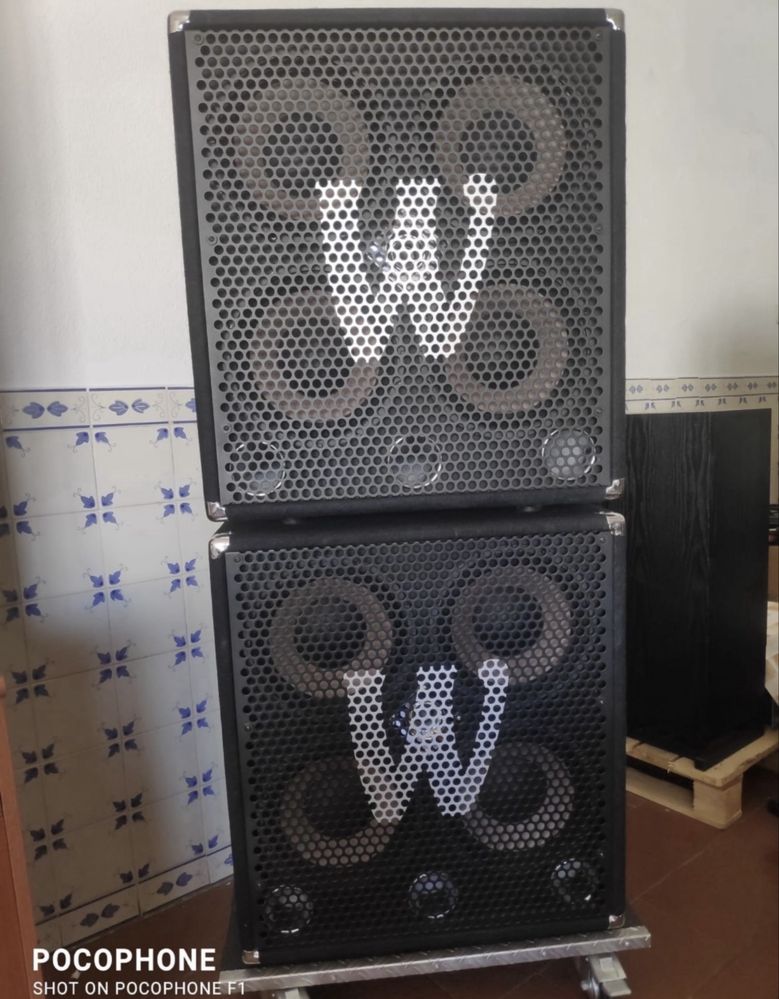 Warwick Tube Path 10.1 - Amplificador e 2 colunas