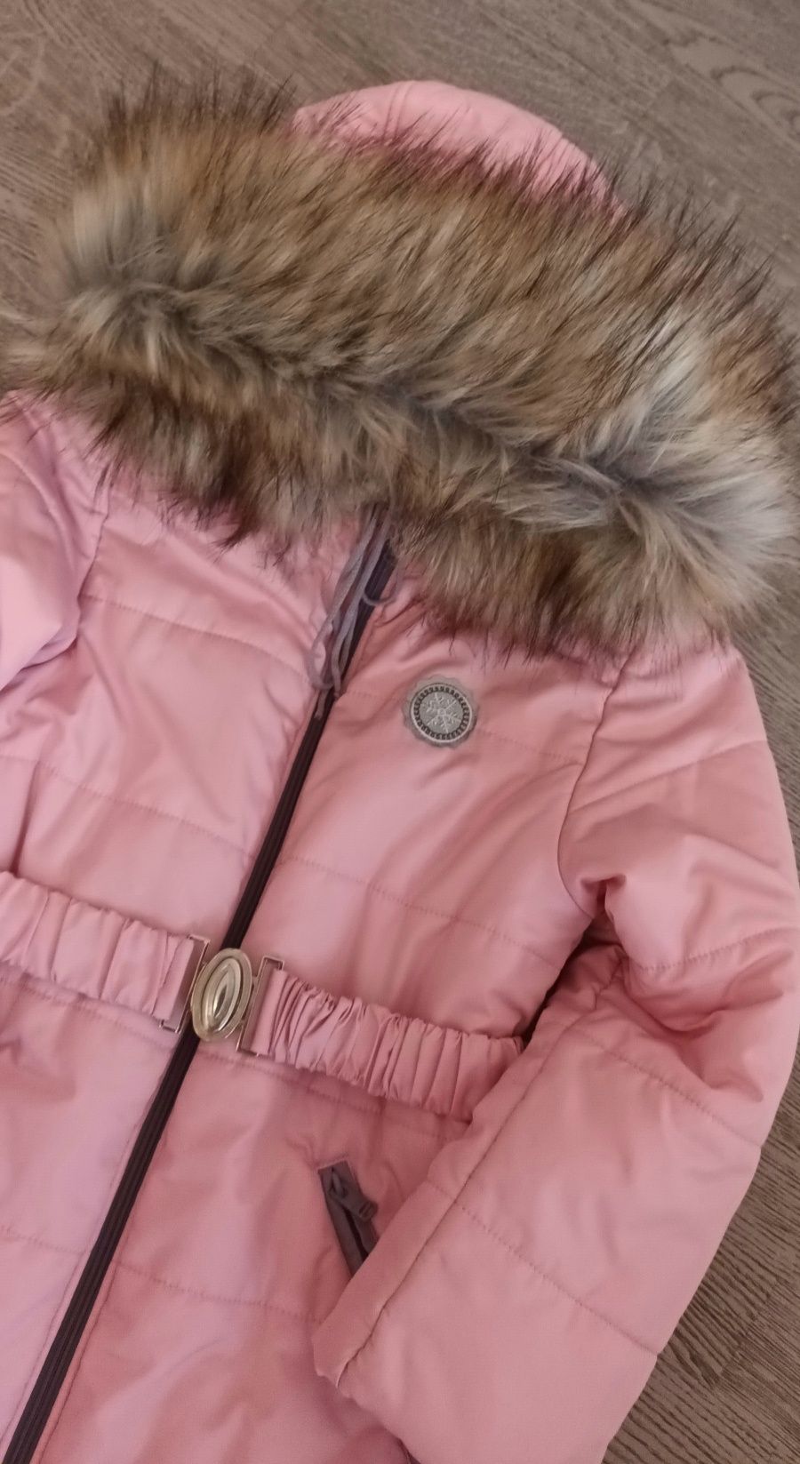 Зимова куртка Бембі дуже тепла р.128/134