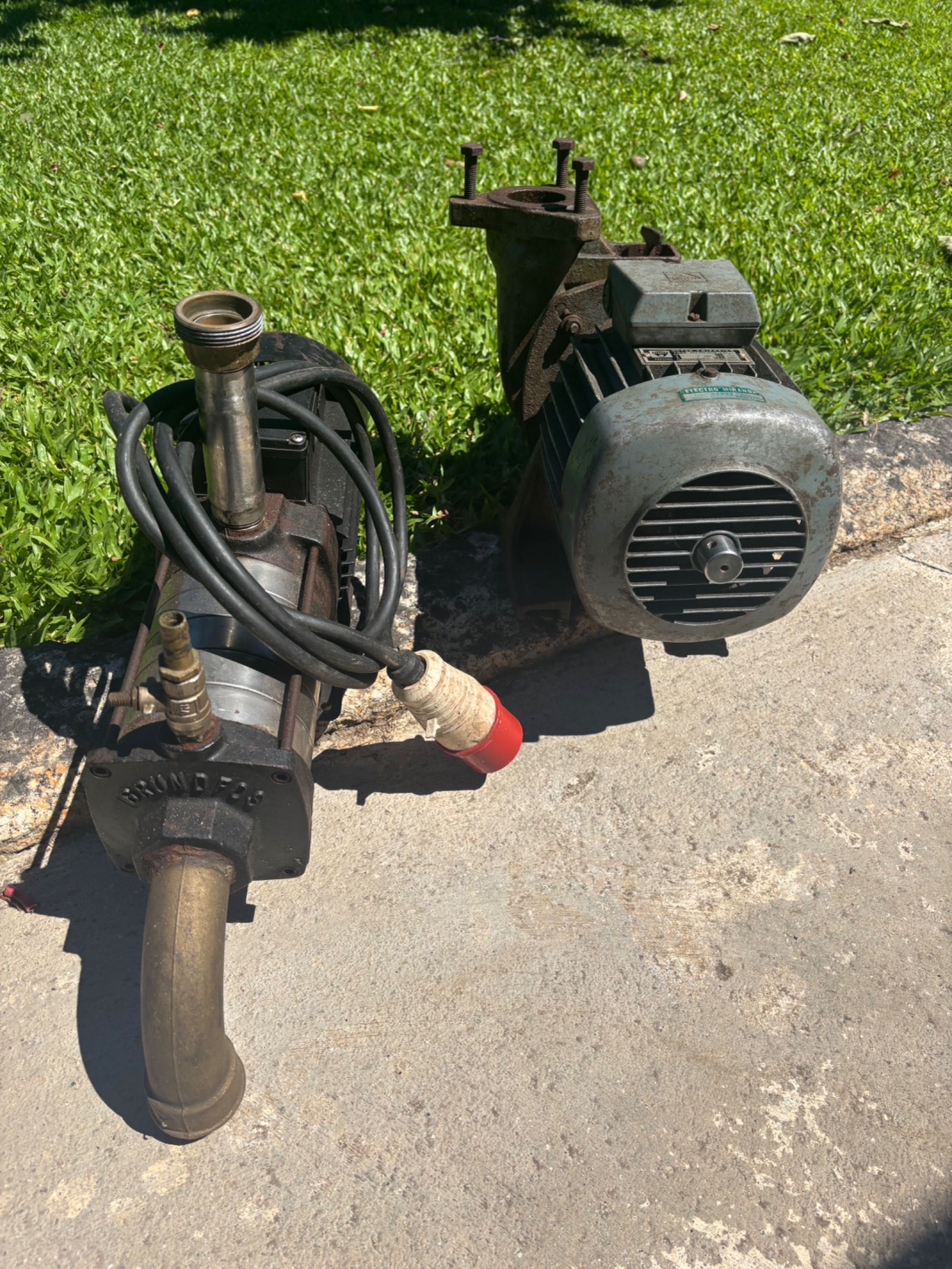 Motores tirar agua